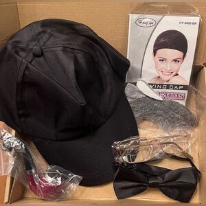 Old Man Grandpa 100th‎ Day of School Boys Costume Halloween Dress Up Set